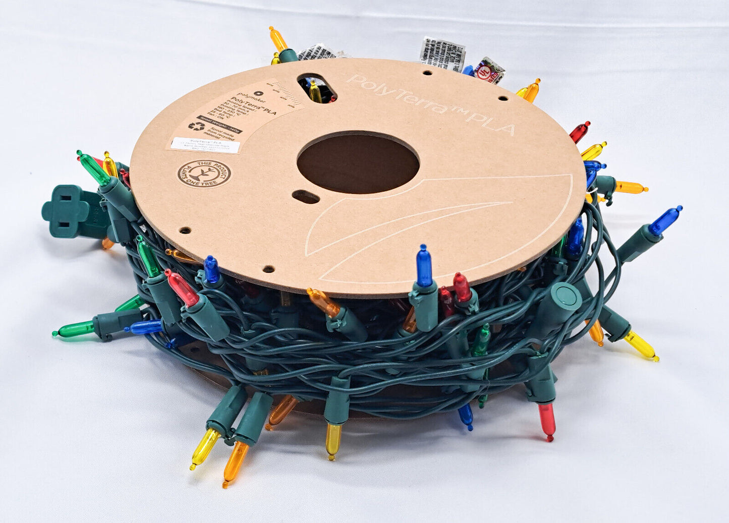 Christmas Lights Storage Organizer 25 Feet Capacity Repurposed 3D Printing