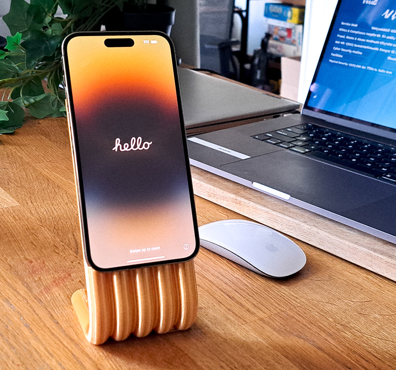 Magnetic Phone Charging Stand for Wireless Charger Cable Holder Desk Organizer