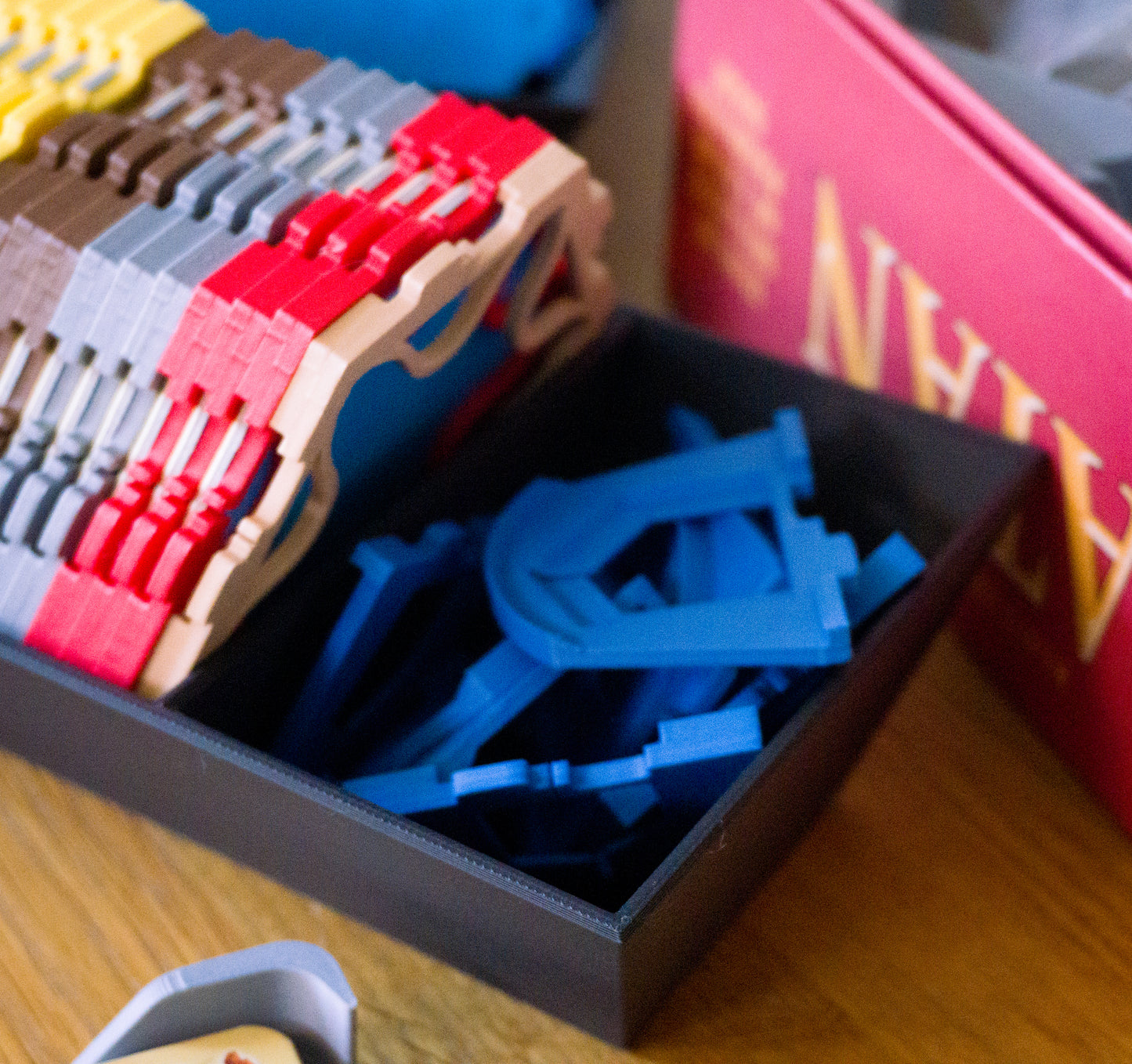 Hex Holders 19 Pack or Full Combo for Hex Based Settlement and Trading Board Game Organization