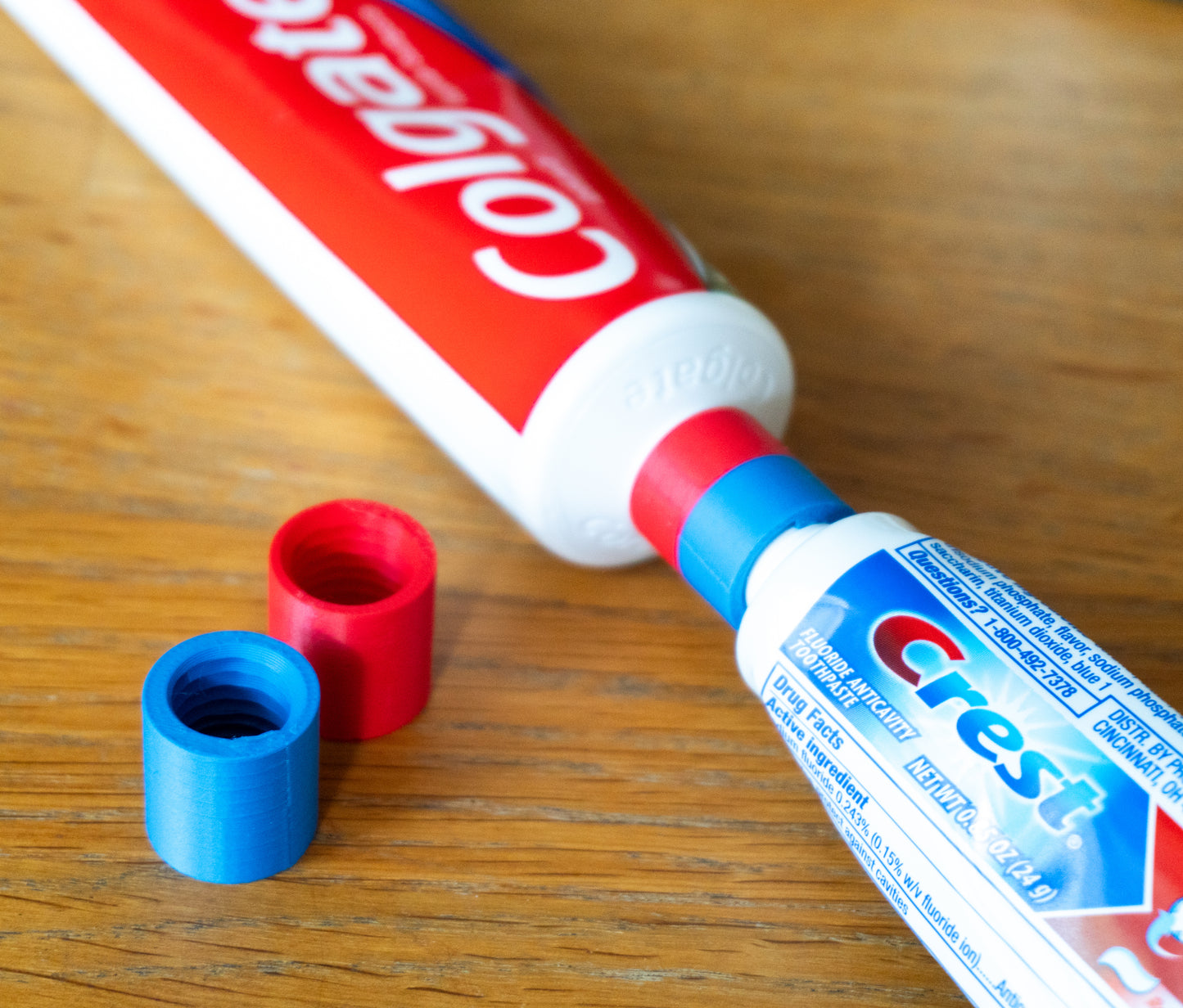 Toothpaste Transfer Tool | Easy Refill Adapter for Toothpaste Tubes | Travel-Friendly, Waste-Reducing Toothpaste Connector