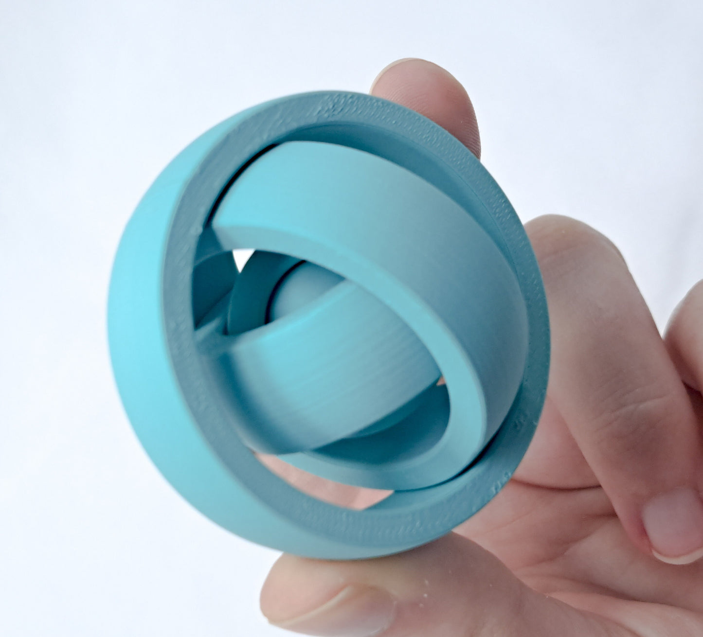 Fidget Toy Rotating Rings 3 Pack Desk Stress Relief Focus Enhancement Gadget