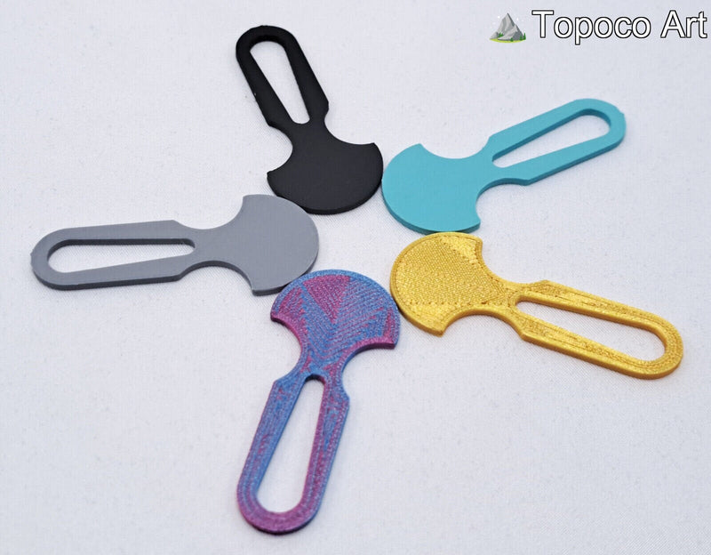Shopping Cart Coin Trolley Key Minimalist Sturdy Quarter Grocery Accessory