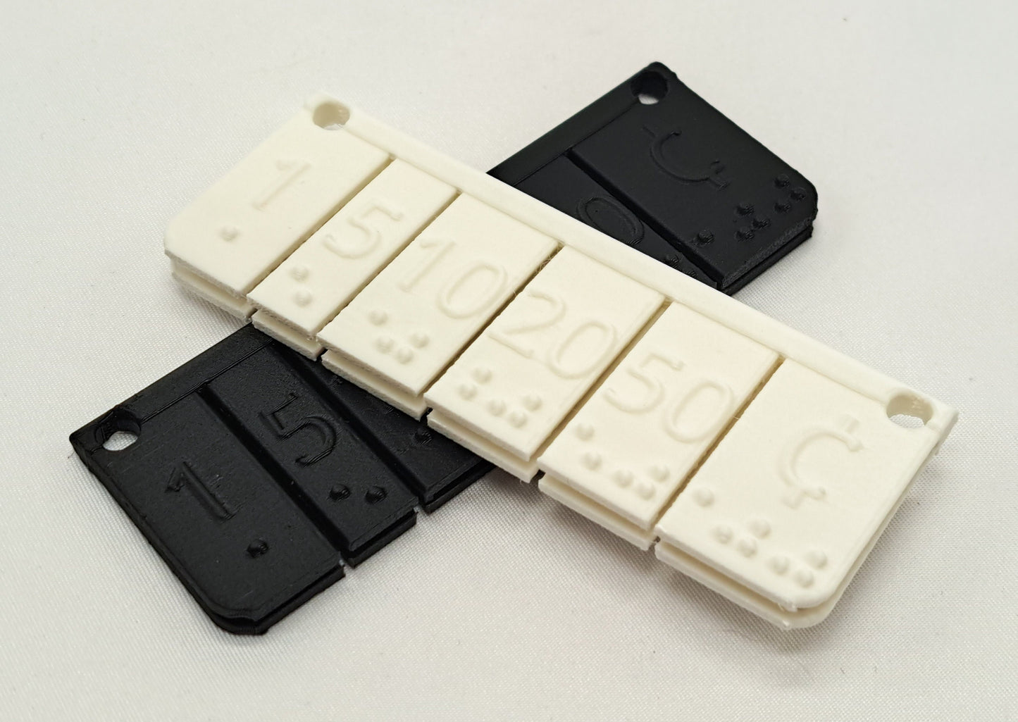 Portable Braille Embosser 3-Pack for Paper Currency