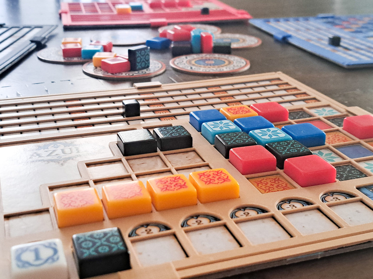 Game Overlays 4 Pack Clip-on for Tile Board Game Piece Organization