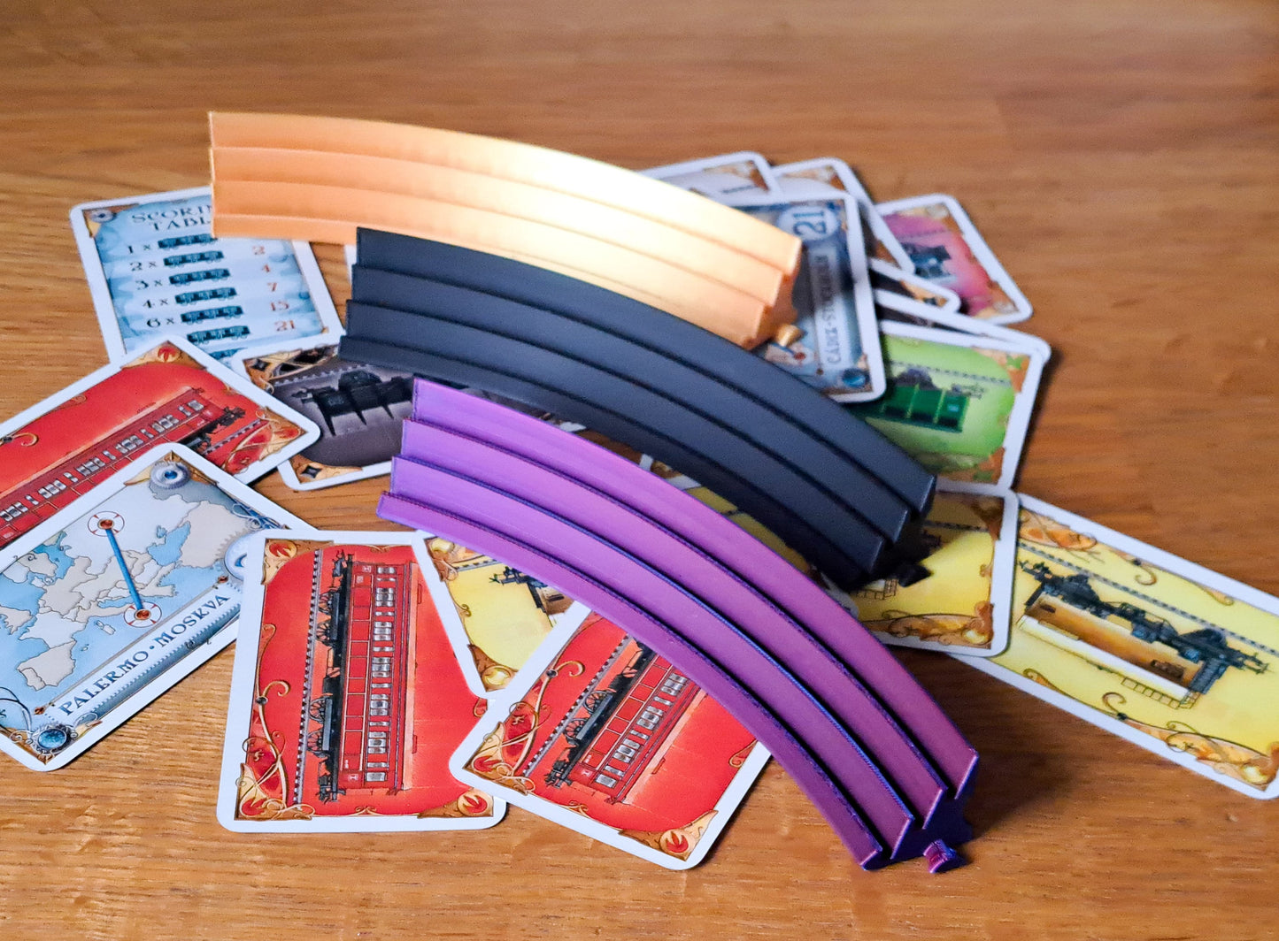 Playing Card Holders 3 Pack Modular Enhanced Organized Gaming Accessory