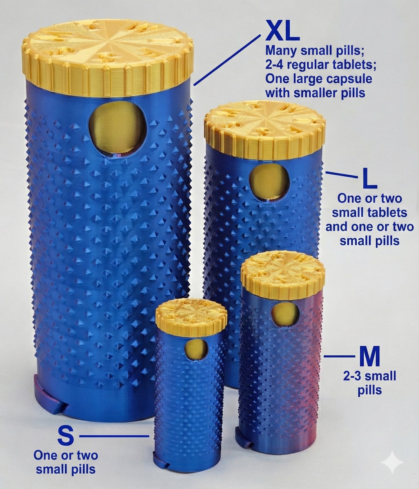 Pill Organizer 31-Day Compact Durable Medication Management Monthly