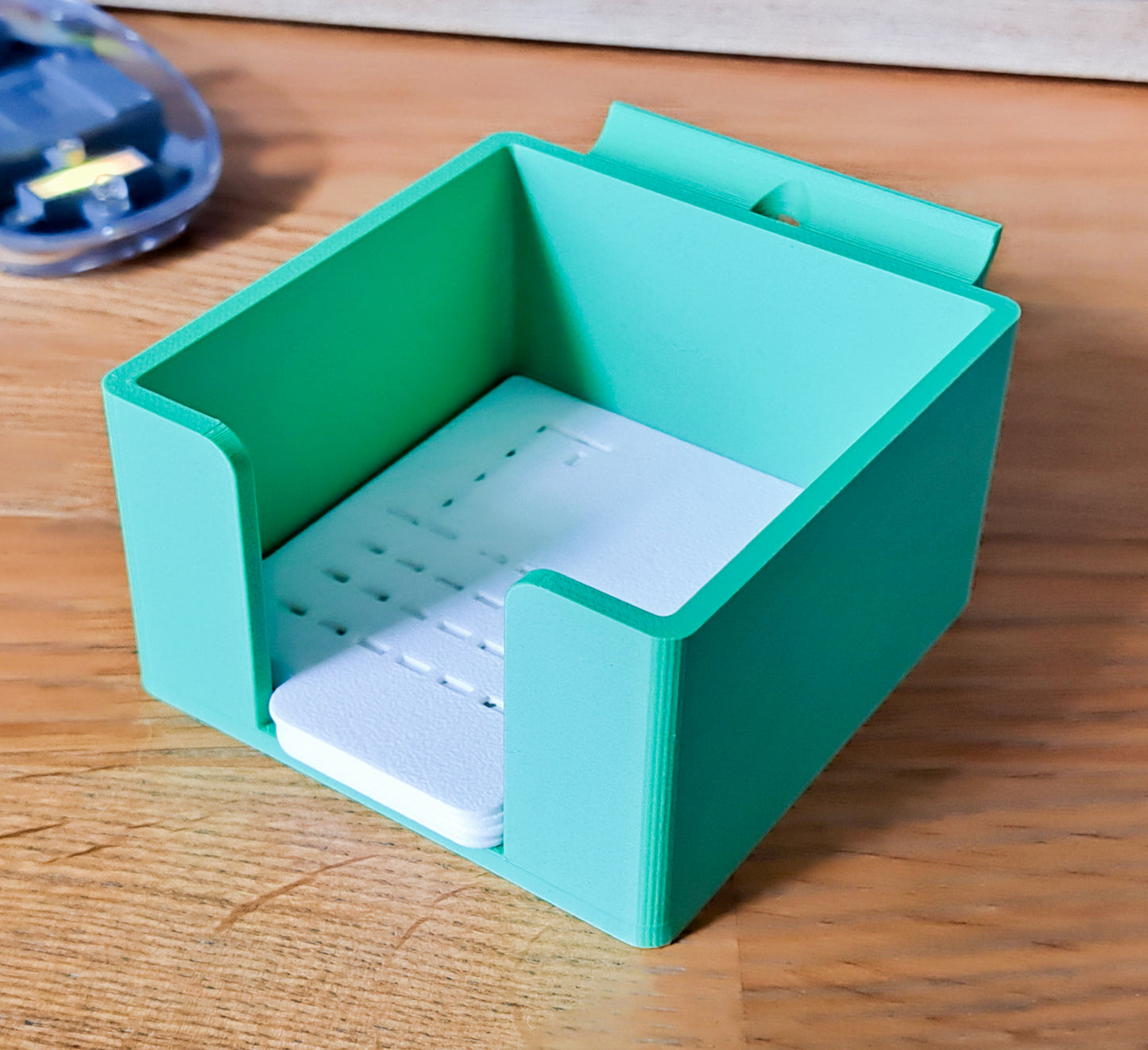 Multifunctional Post-It Note Holder with 5 Productivity & Play Stencils