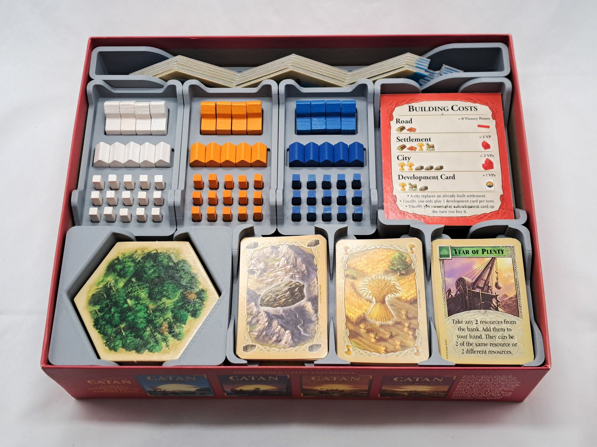 Game Organizer Inserts for Hex Based Settlement Gaming 5-6 Player Expa Topoco Art Game Organizer Inserts for Hex Based Settlement Gaming 5-6 Player Expa Topoco Art