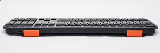 Riser Feet for Logitech MX Keys Keyboard - Black or Orange - Ergonomic Comfort