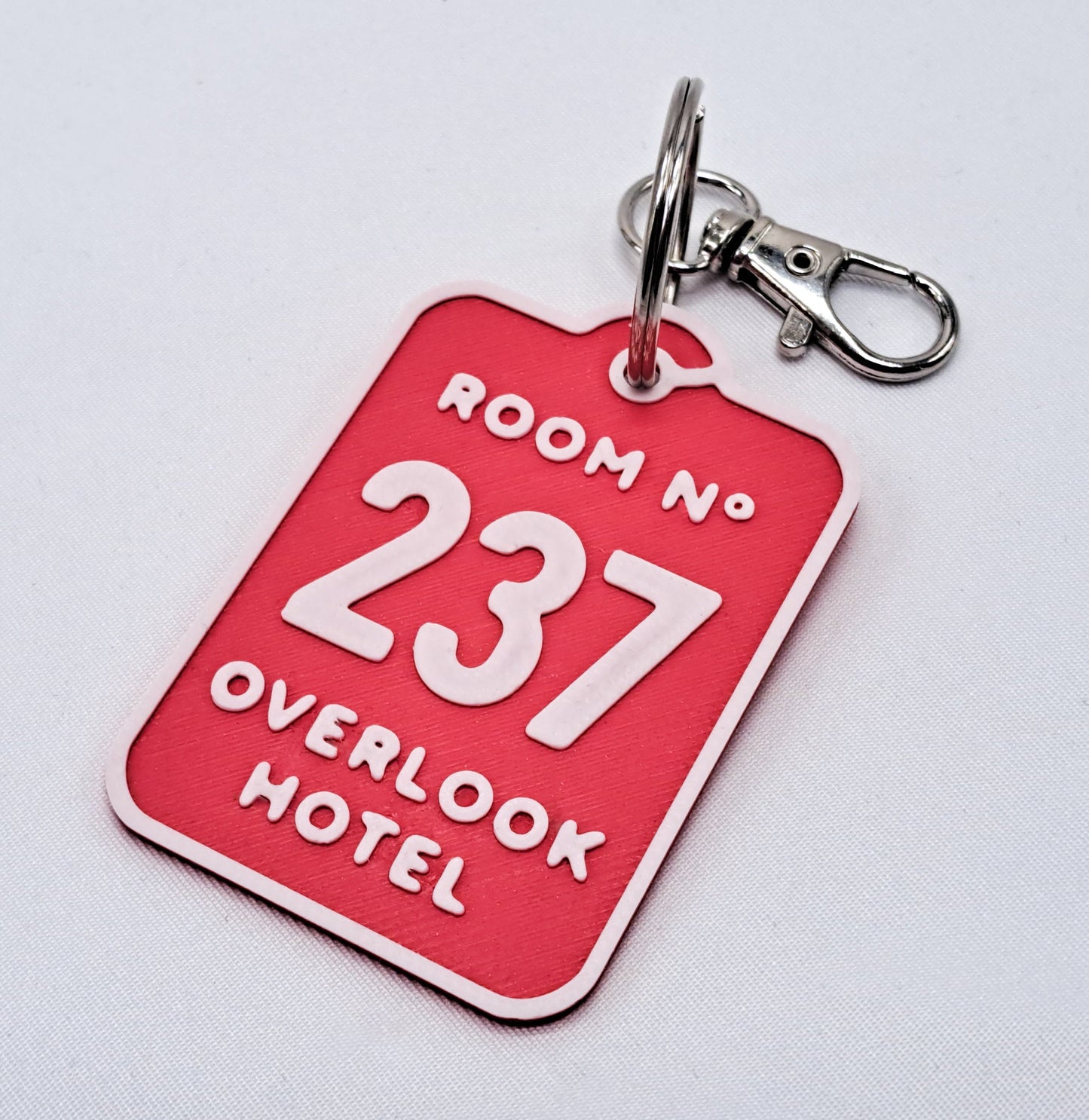 The Shining Overlook Hotel Room 237 Inspired Keychain