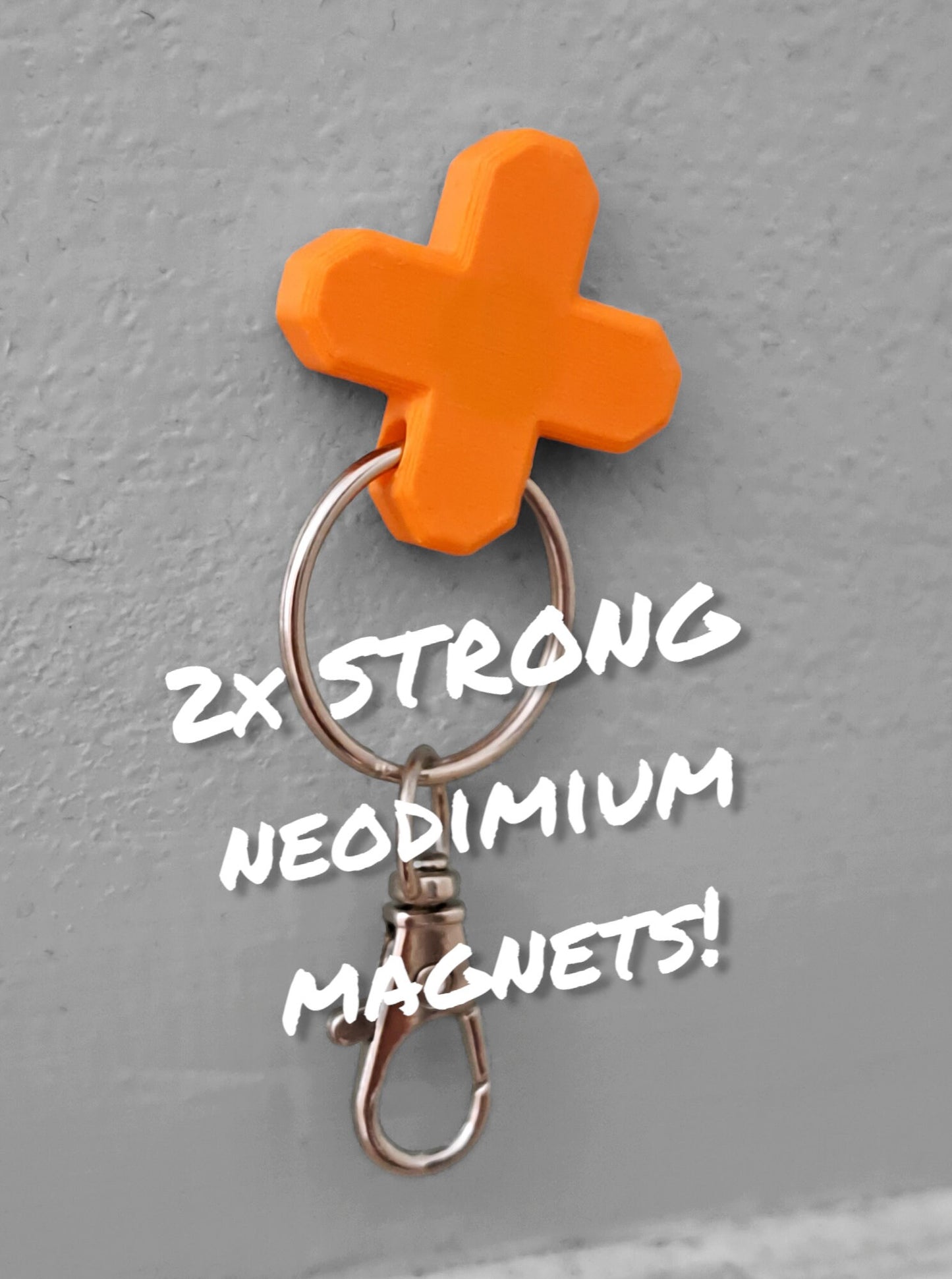 Magnetic Stud Finder Keychain: Neodymium Magnet Drywall Nail Locator