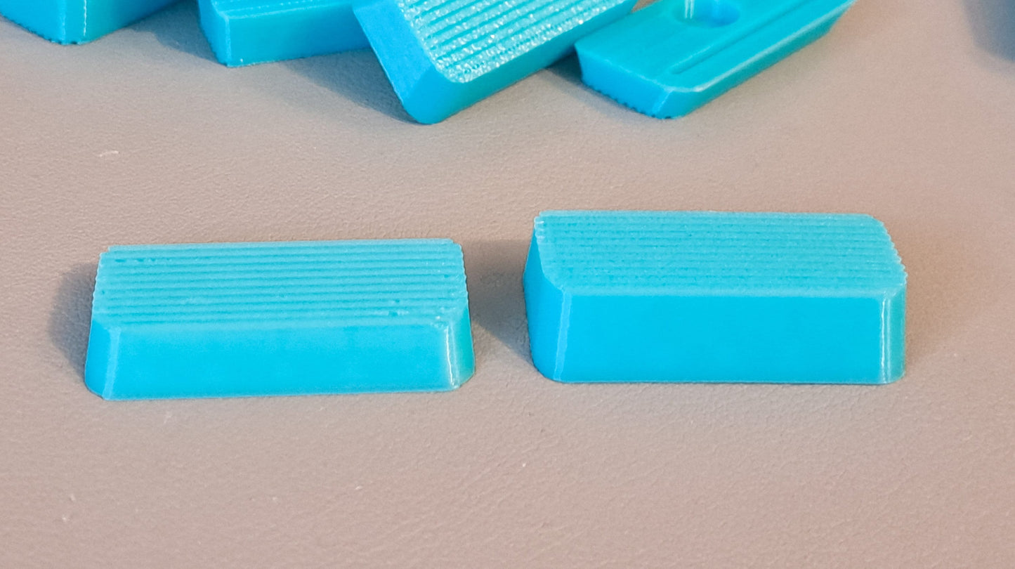 Oops! All Teal! - 2x Magnetic Replacement Normal/Tall Feet for Nuphy Air75 Air65 Air60 Wireless Mechanical Keyboard